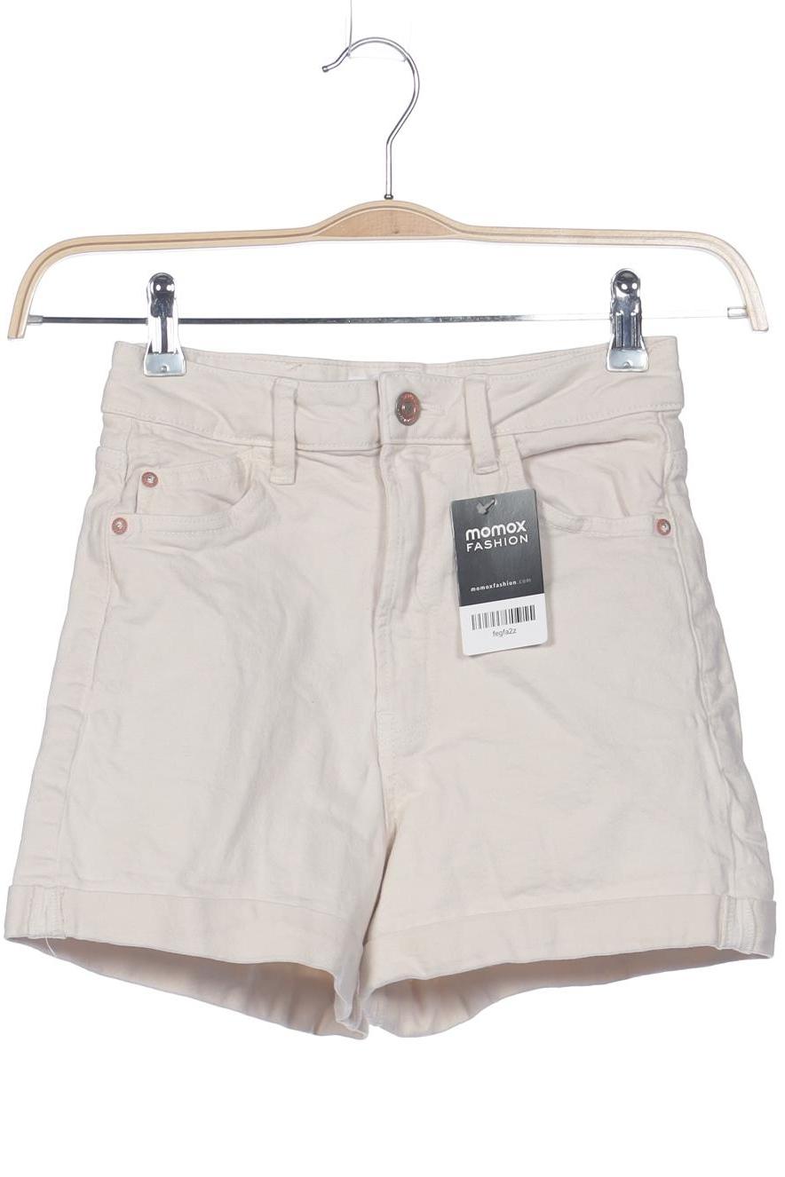 

Stradivarius Damen Shorts, cremeweiß, Gr. 36
