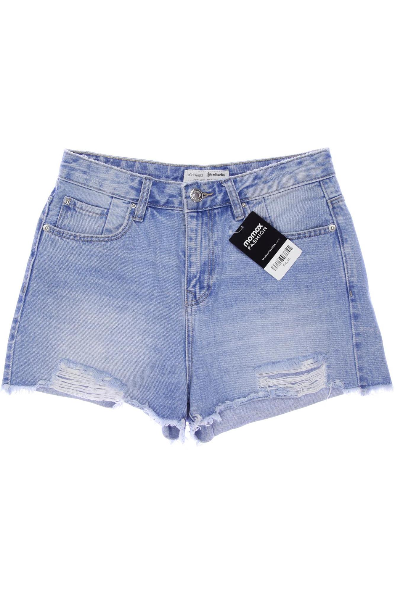 

Stradivarius Damen Shorts, blau, Gr. 36