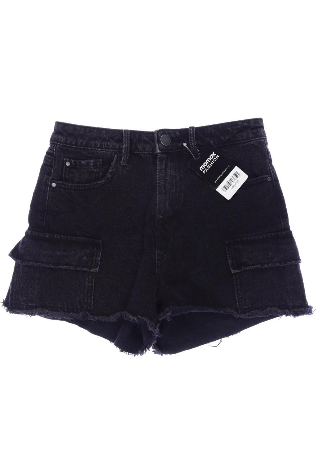 

Stradivarius Damen Shorts, schwarz, Gr. 34