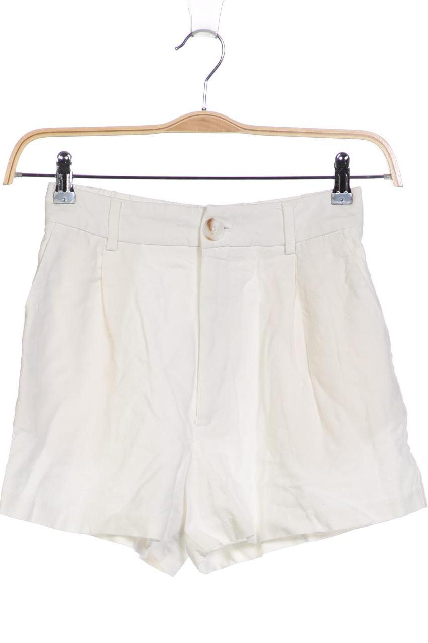 

Stradivarius Damen Shorts, weiß, Gr. 36