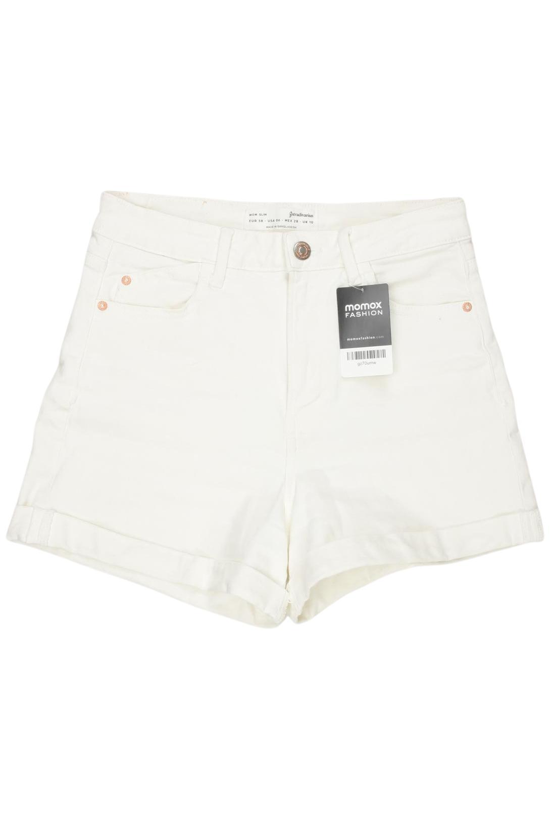 

Stradivarius Damen Shorts, weiß, Gr. 38