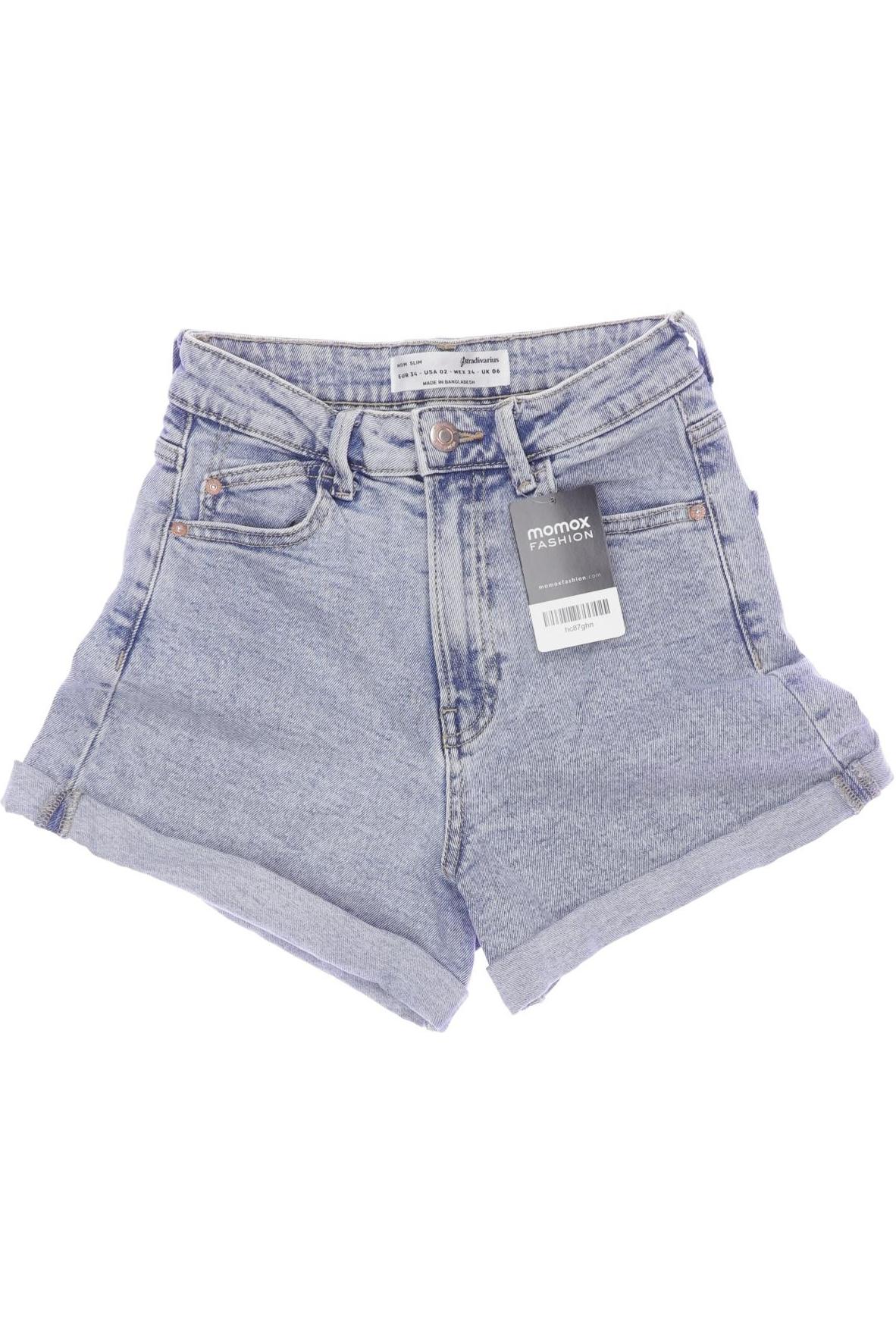 

Stradivarius Damen Shorts, hellblau, Gr. 34