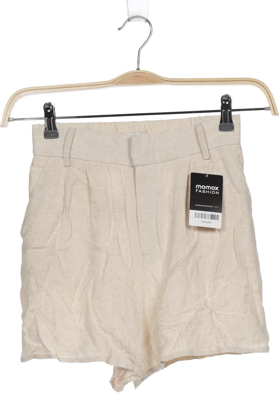 

Stradivarius Damen Shorts, cremeweiß, Gr. 32