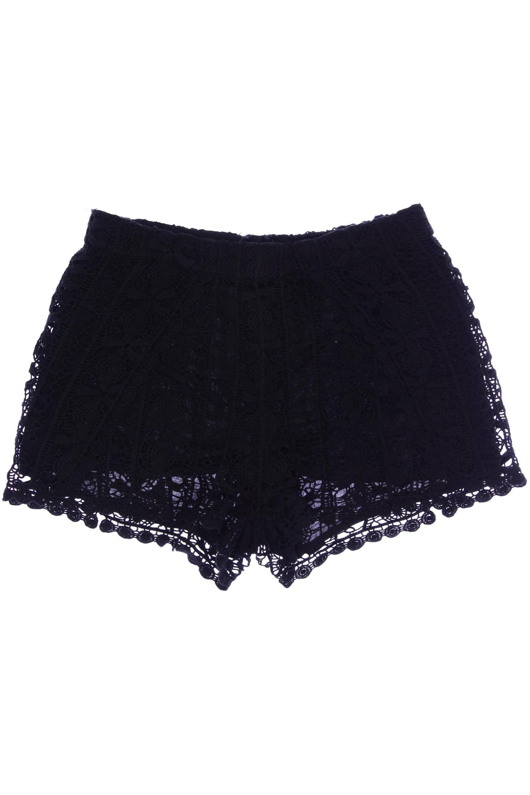 

Stradivarius Damen Shorts, schwarz, Gr. 42