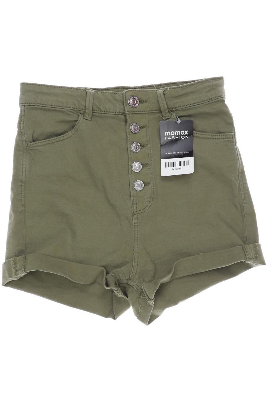 

Stradivarius Damen Shorts, grün, Gr. 34