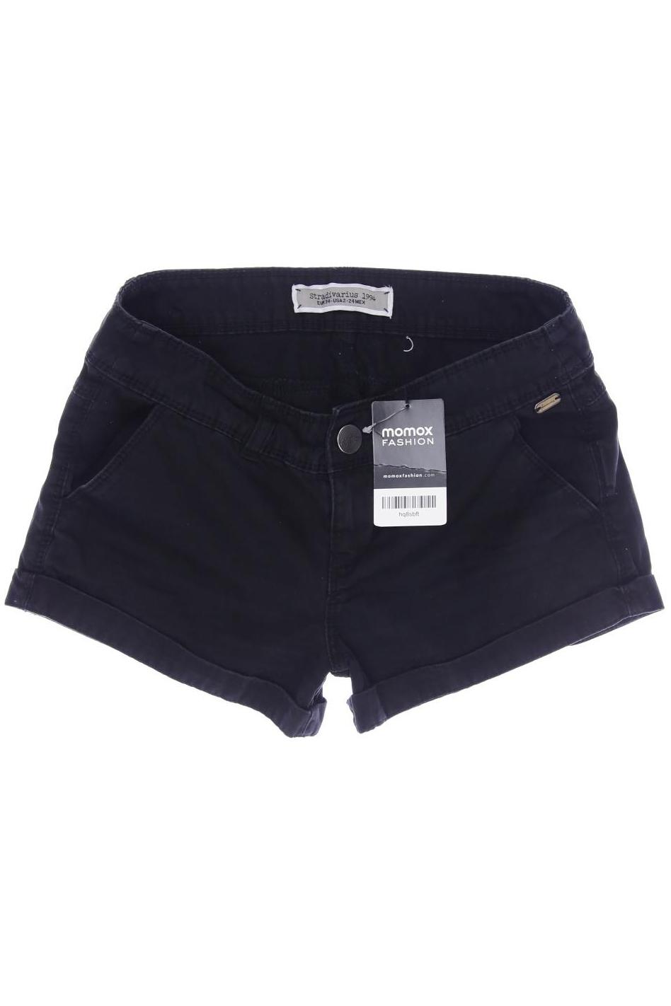 

Stradivarius Damen Shorts, schwarz