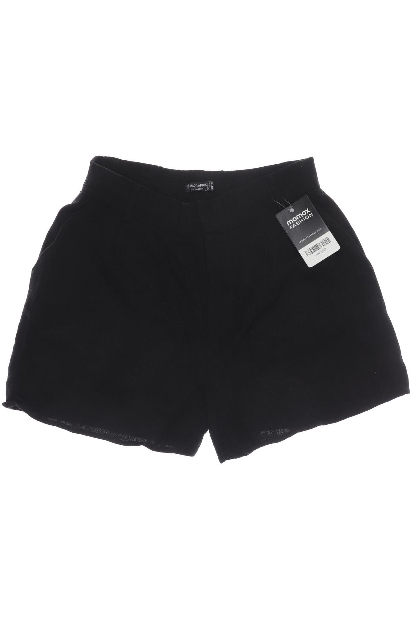 

Stradivarius Damen Shorts, schwarz, Gr. 38