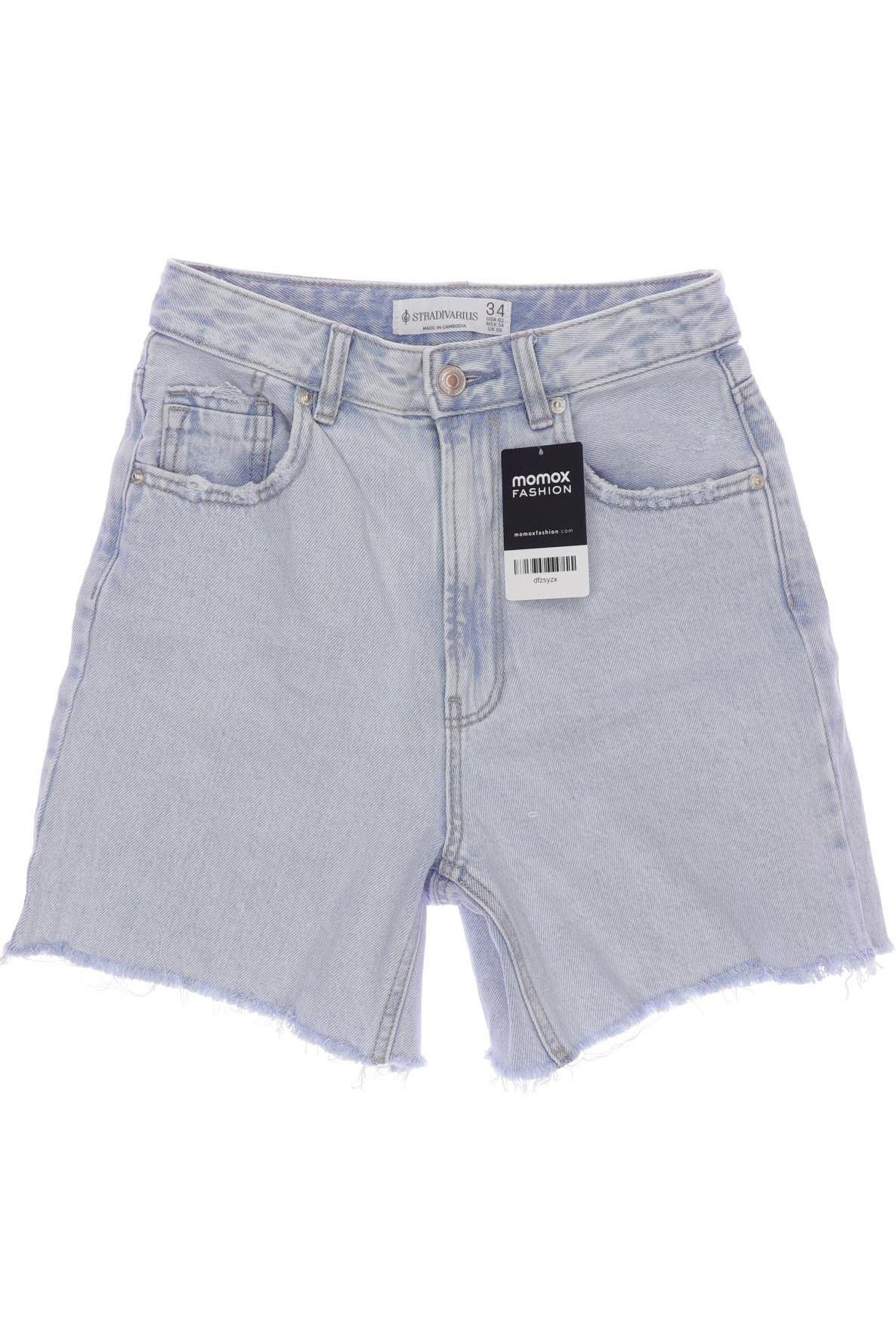 

Stradivarius Damen Shorts, hellblau, Gr. 34