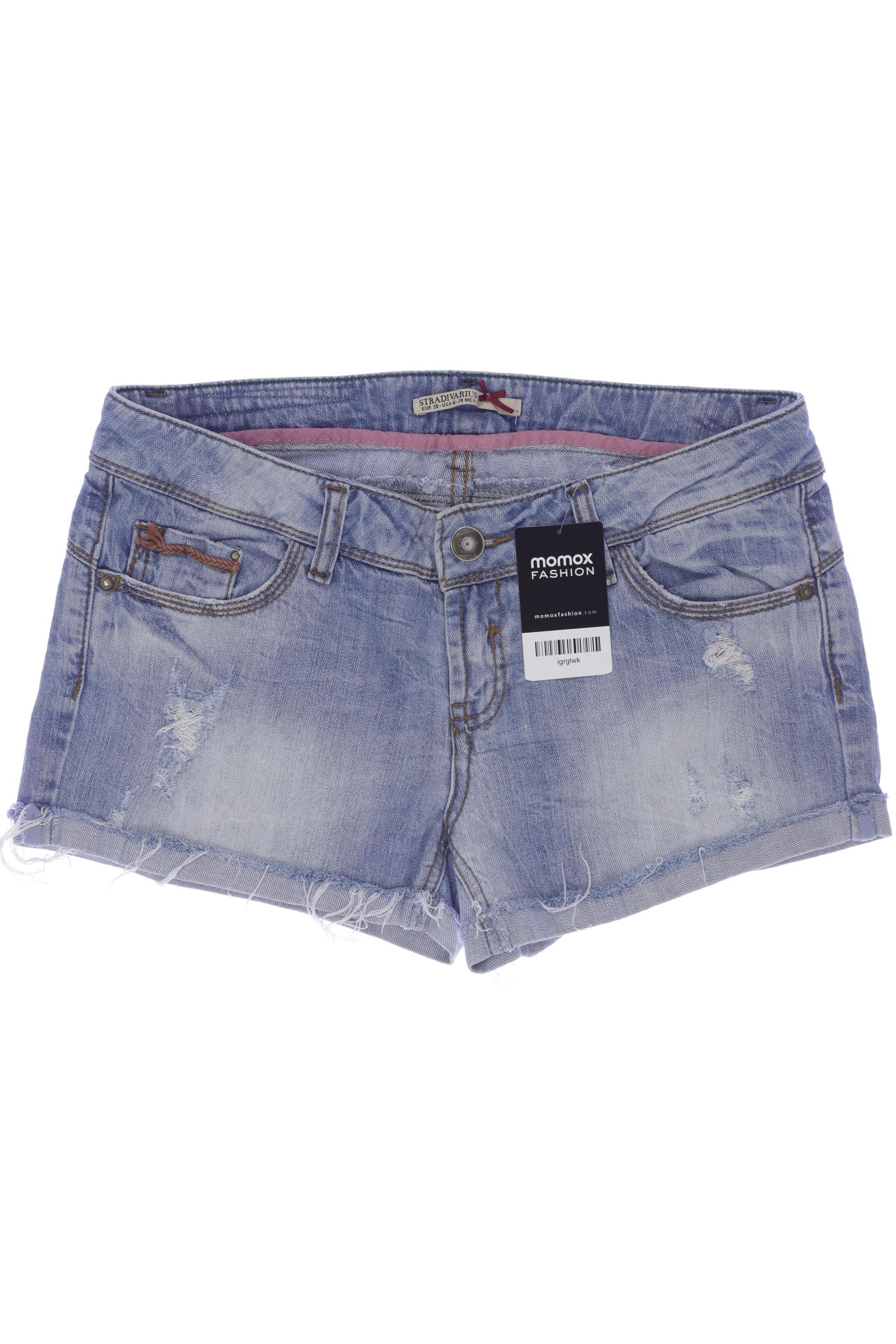 

Stradivarius Damen Shorts, hellblau, Gr. 38