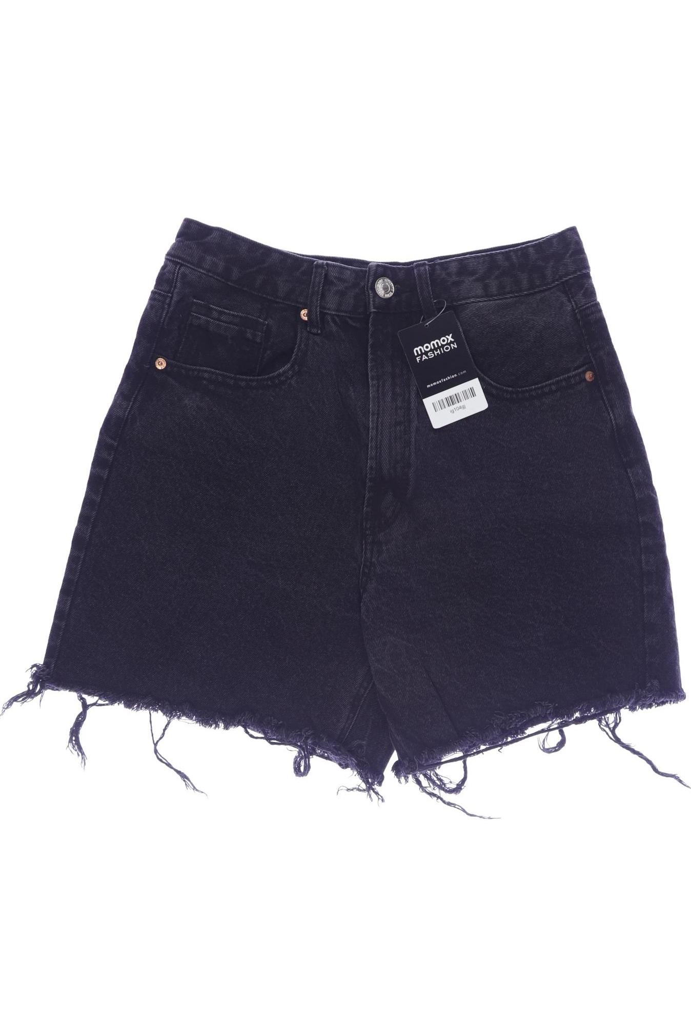 

Stradivarius Damen Shorts, schwarz, Gr. 40