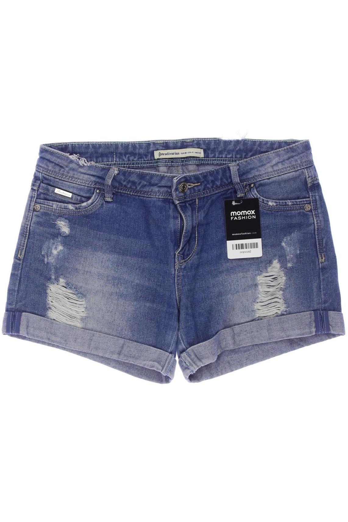 

Stradivarius Damen Shorts, blau, Gr. 36