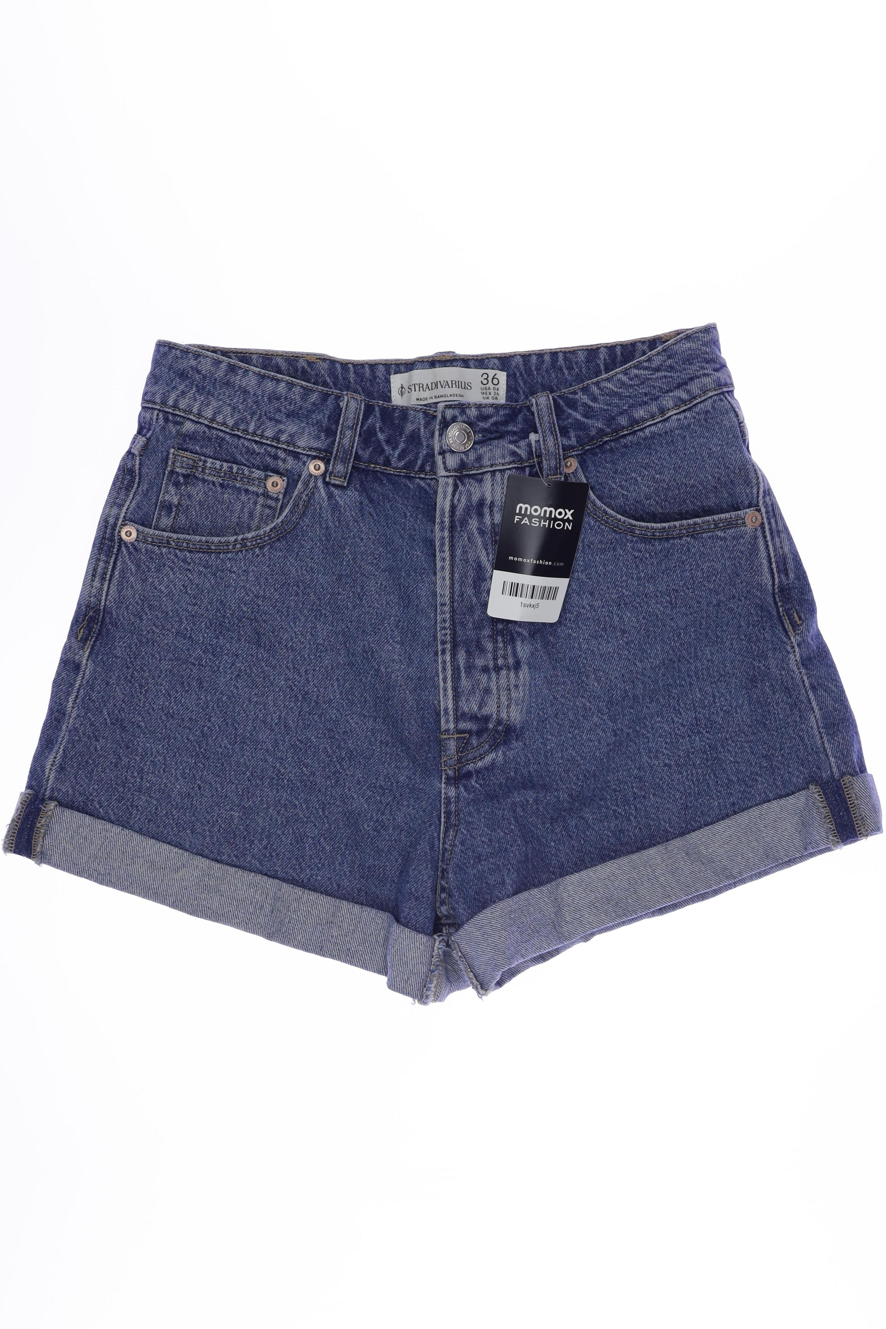 

Stradivarius Damen Shorts, blau, Gr. 36