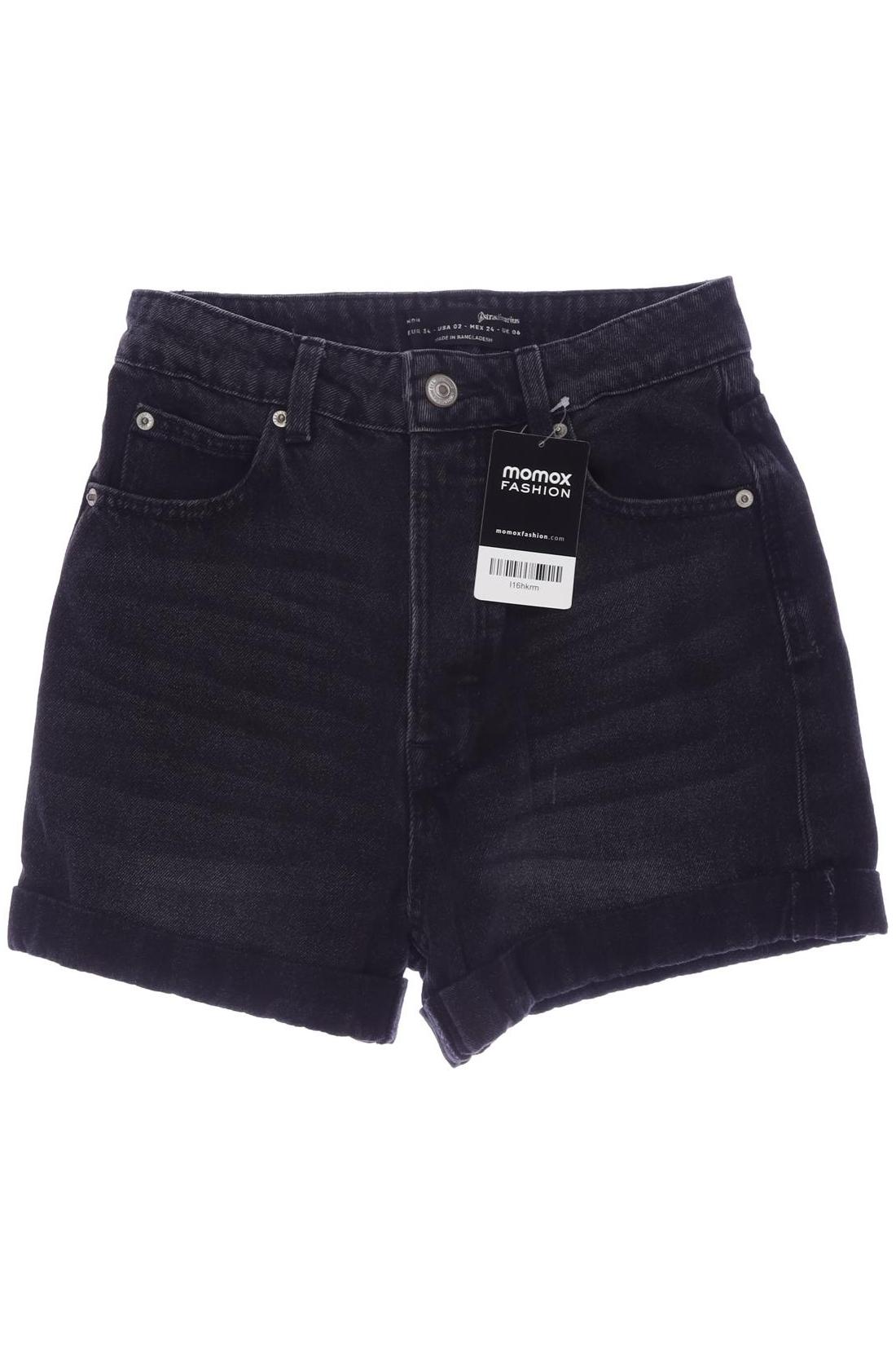 

Stradivarius Damen Shorts, schwarz, Gr. 34