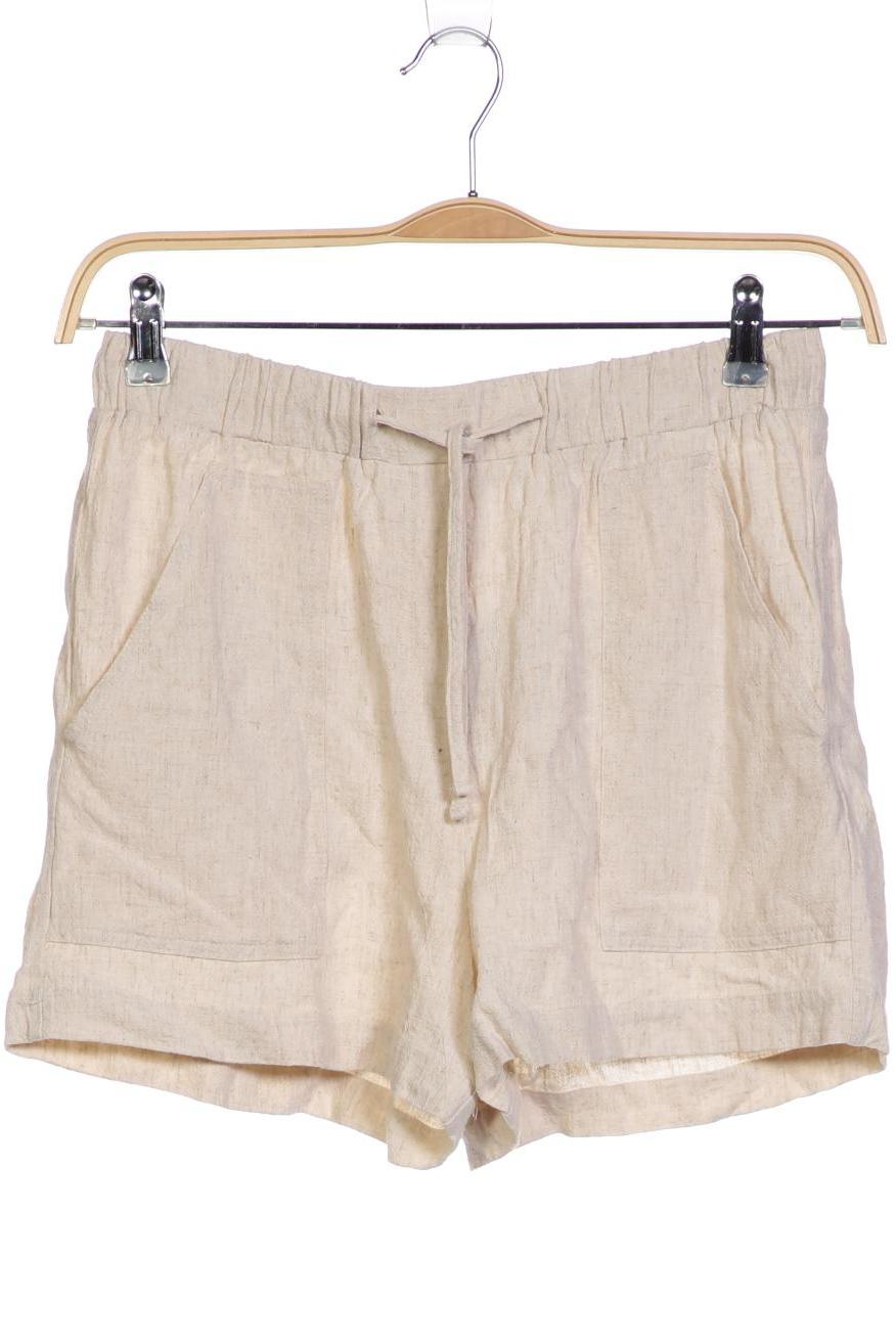 

Stradivarius Damen Shorts, cremeweiß