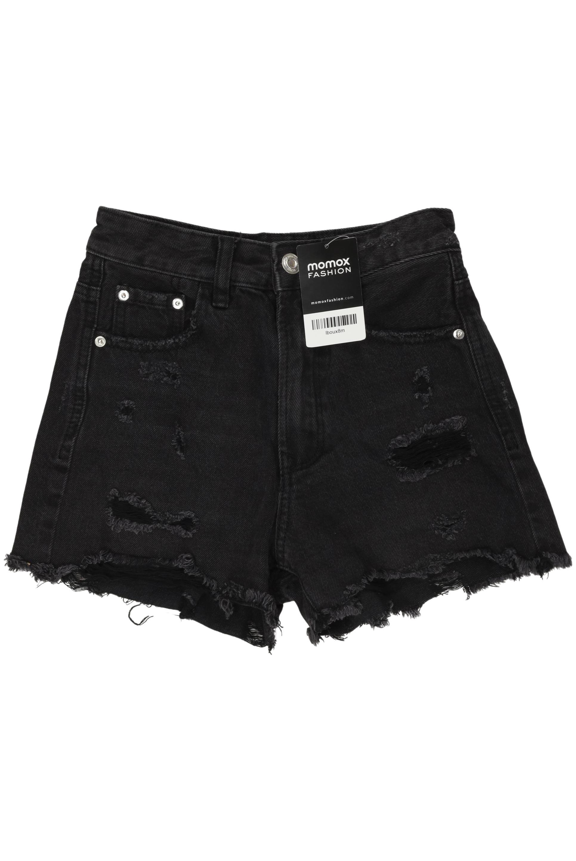 

Stradivarius Damen Shorts, schwarz, Gr. 32