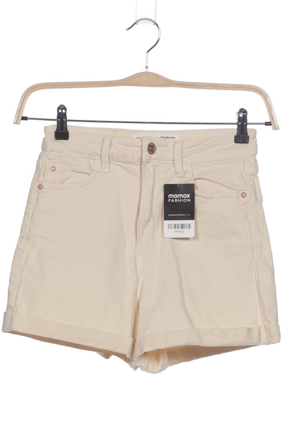 

Stradivarius Damen Shorts, cremeweiß, Gr. 38