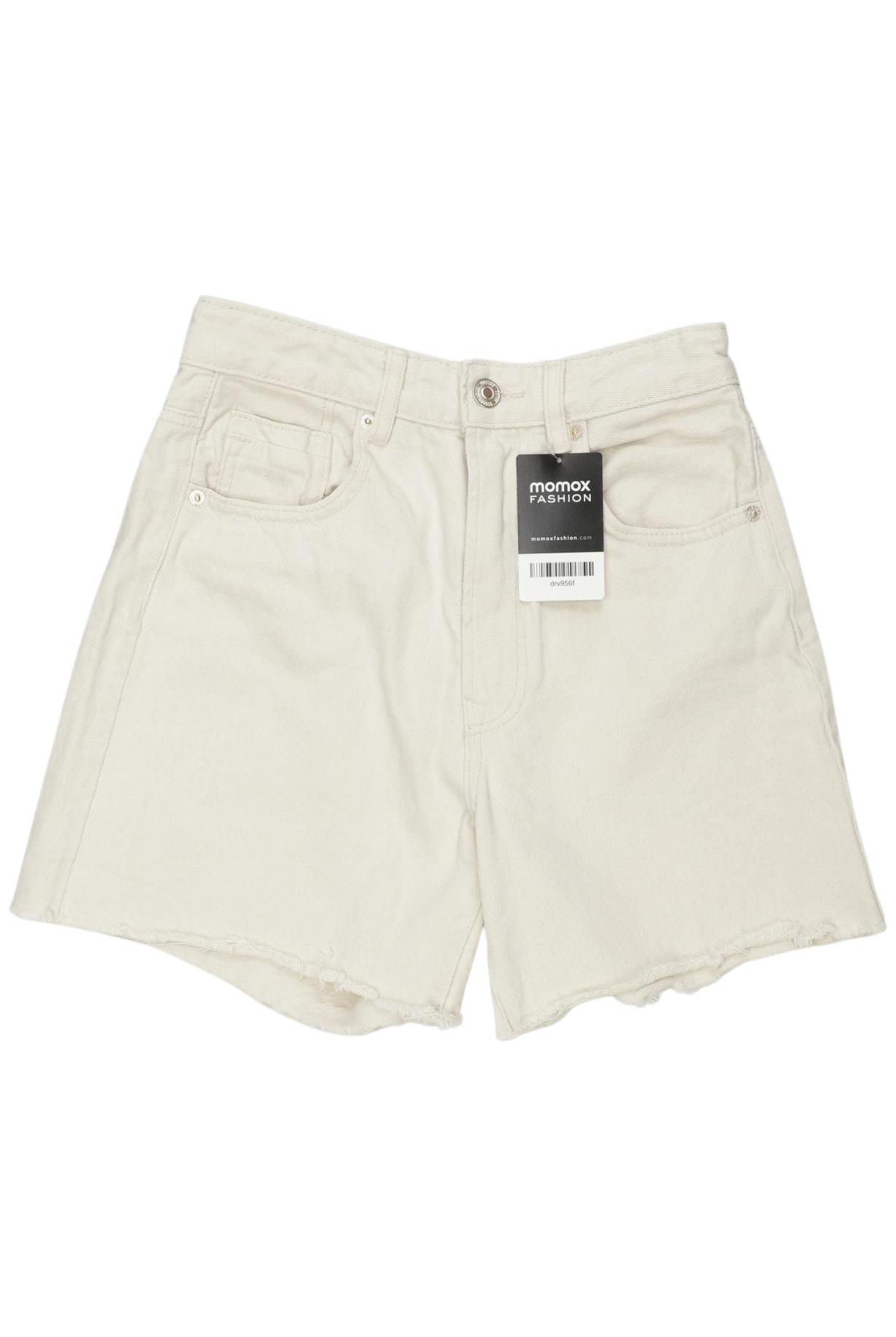 

Stradivarius Damen Shorts, cremeweiß, Gr. 36