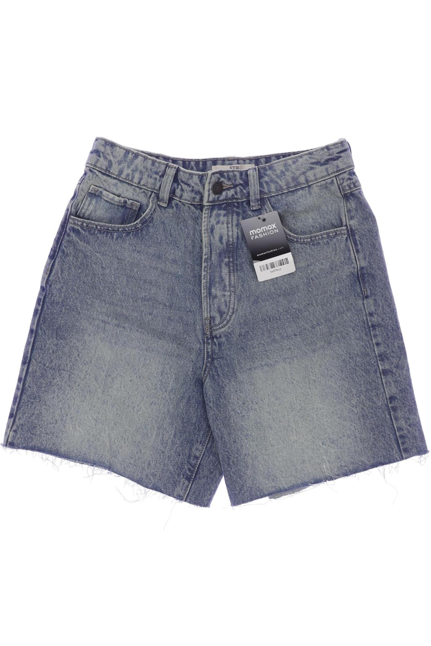 

Stradivarius Damen Shorts, blau, Gr. 36