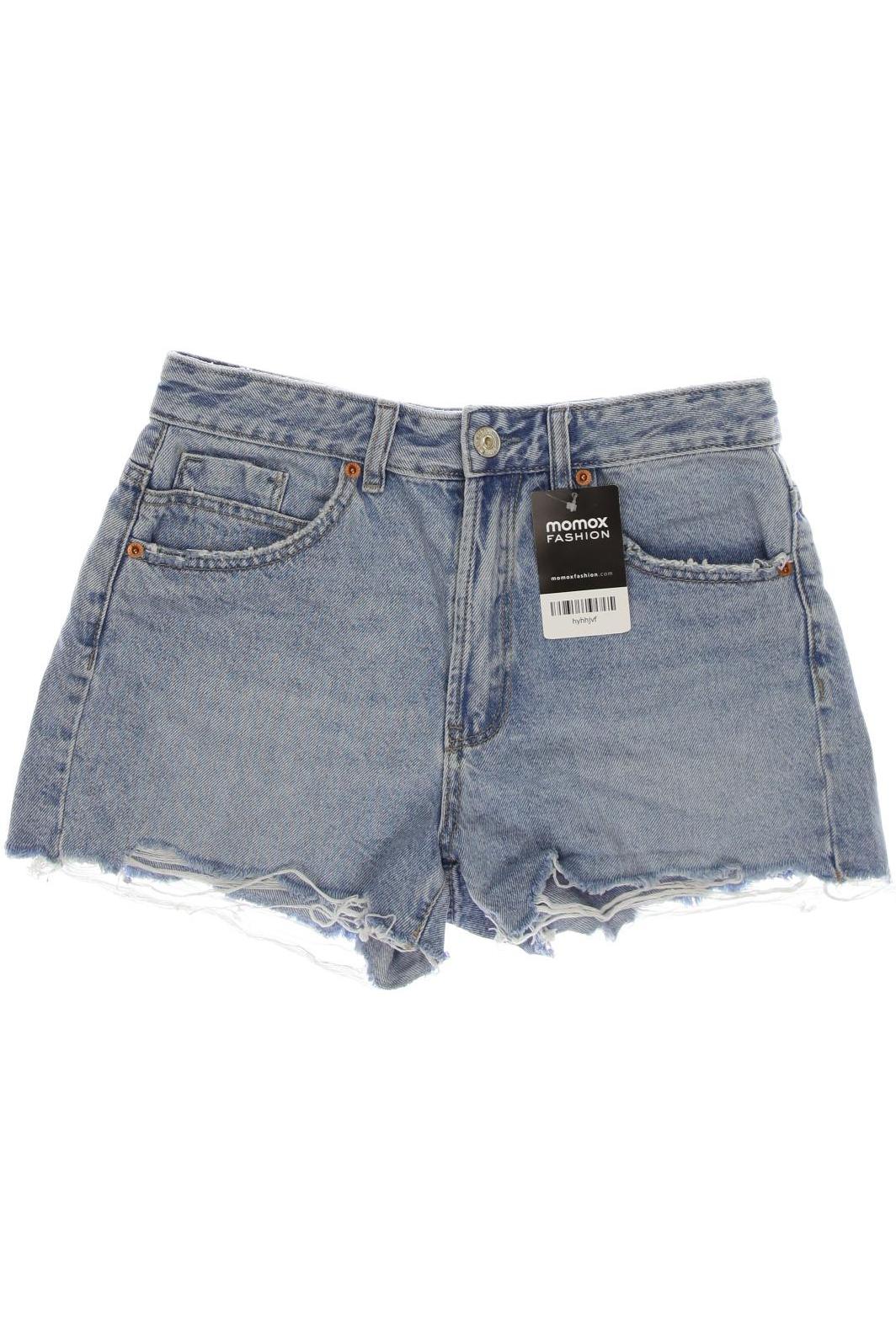 

Stradivarius Damen Shorts, blau, Gr. 34