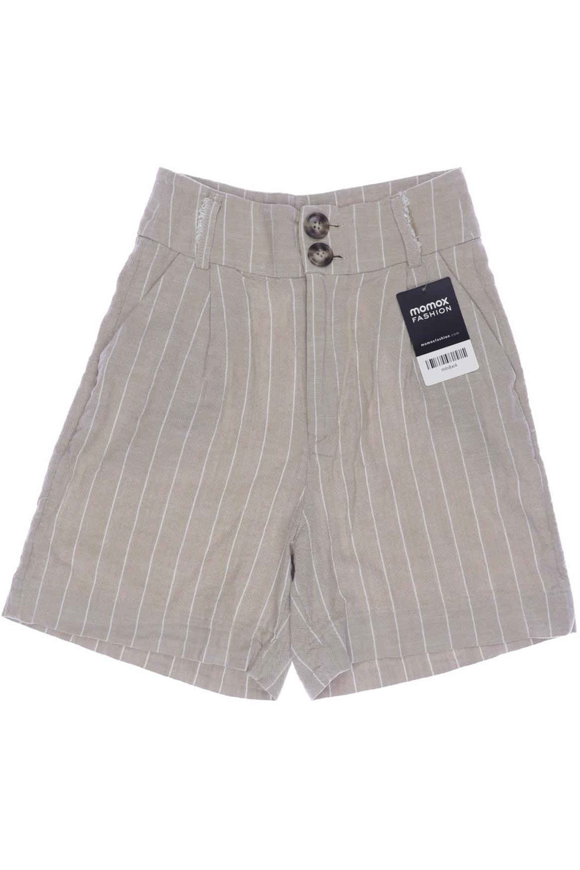 

Stradivarius Damen Shorts, beige, Gr. 32