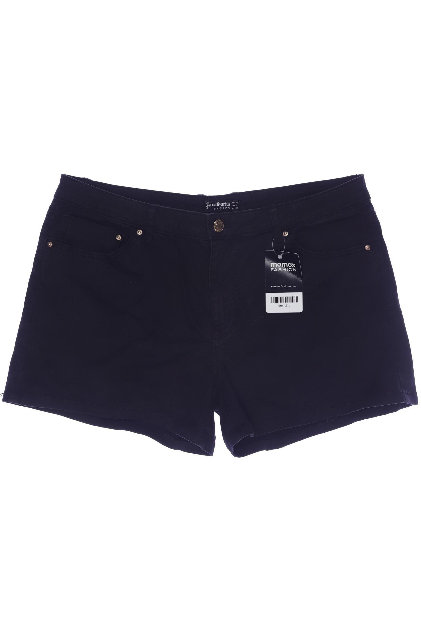 

Stradivarius Damen Shorts, schwarz, Gr. 42