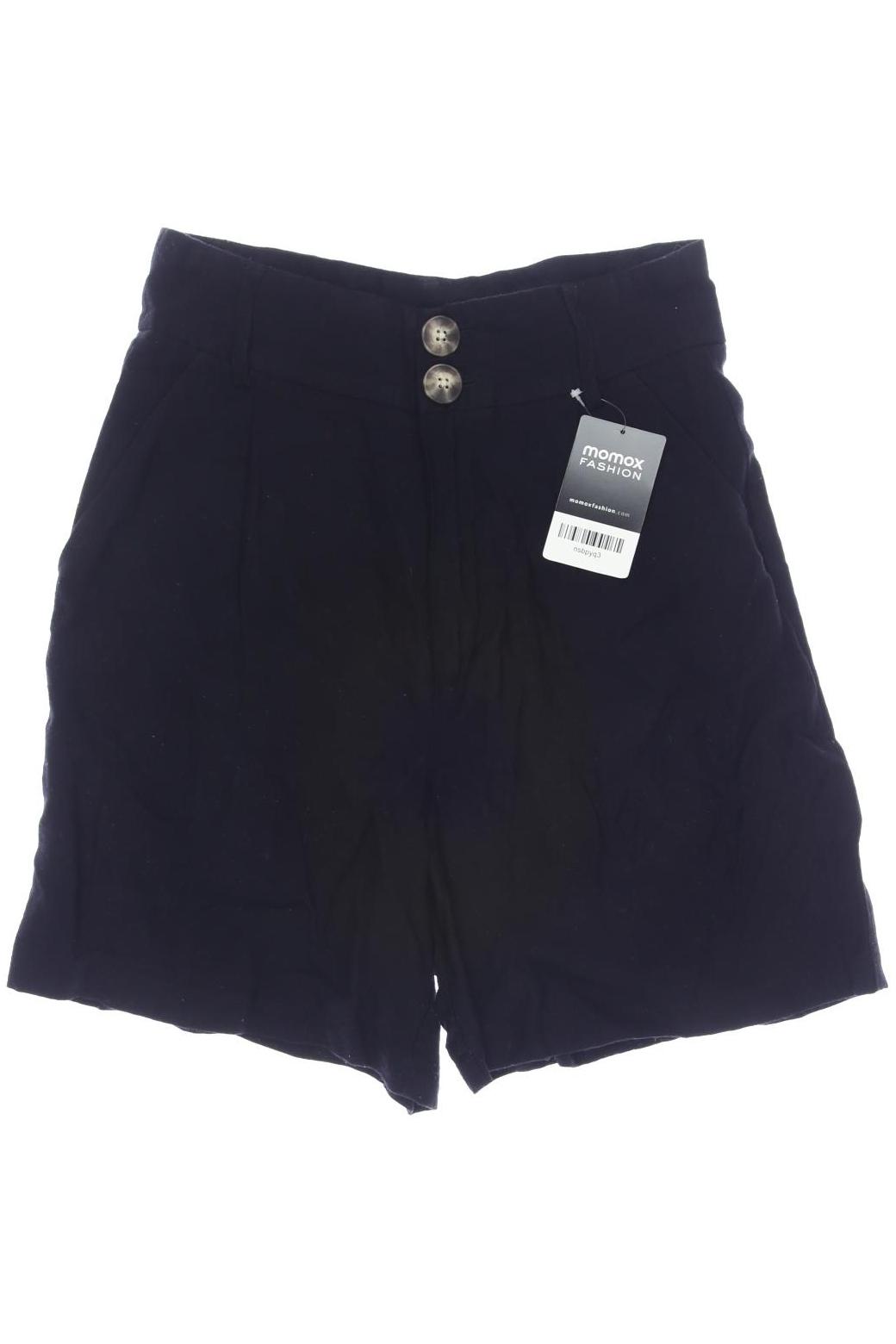 

Stradivarius Damen Shorts, schwarz, Gr. 36