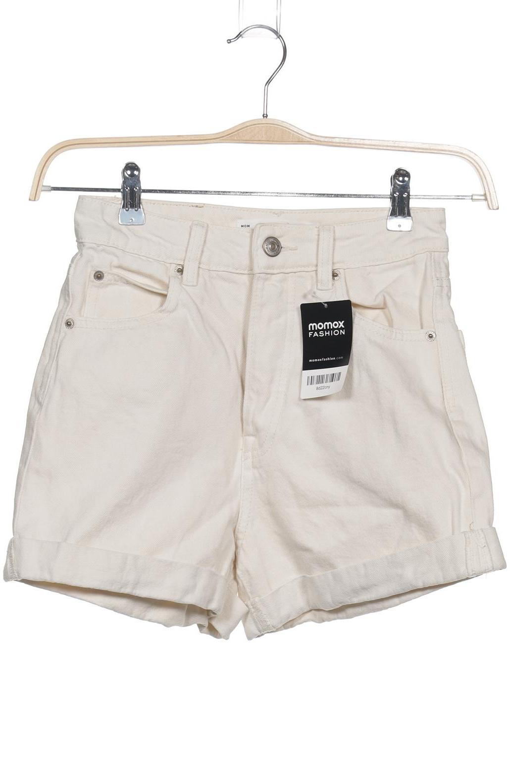 

Stradivarius Damen Shorts, cremeweiß, Gr. 34
