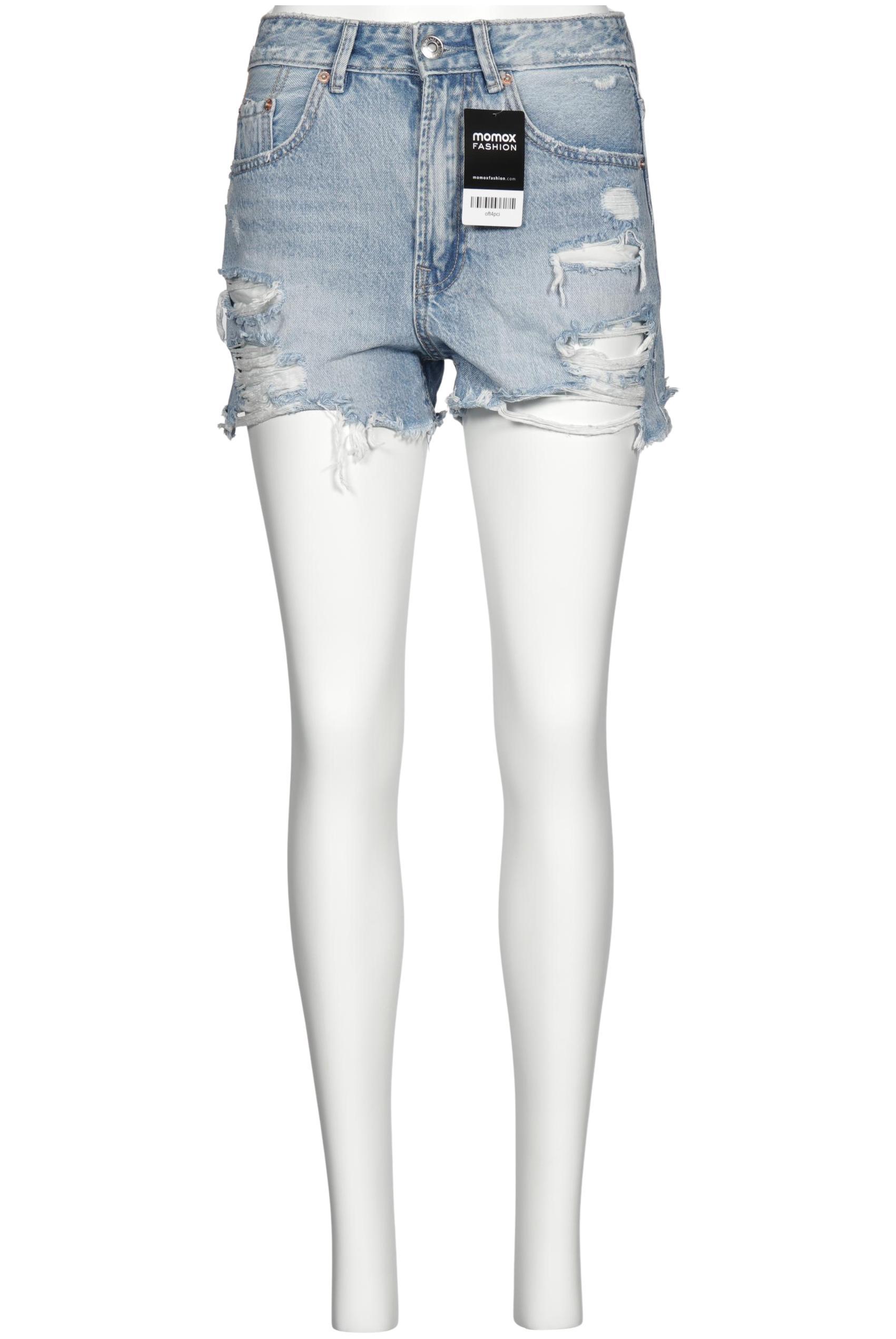 

Stradivarius Damen Shorts, blau, Gr. 36