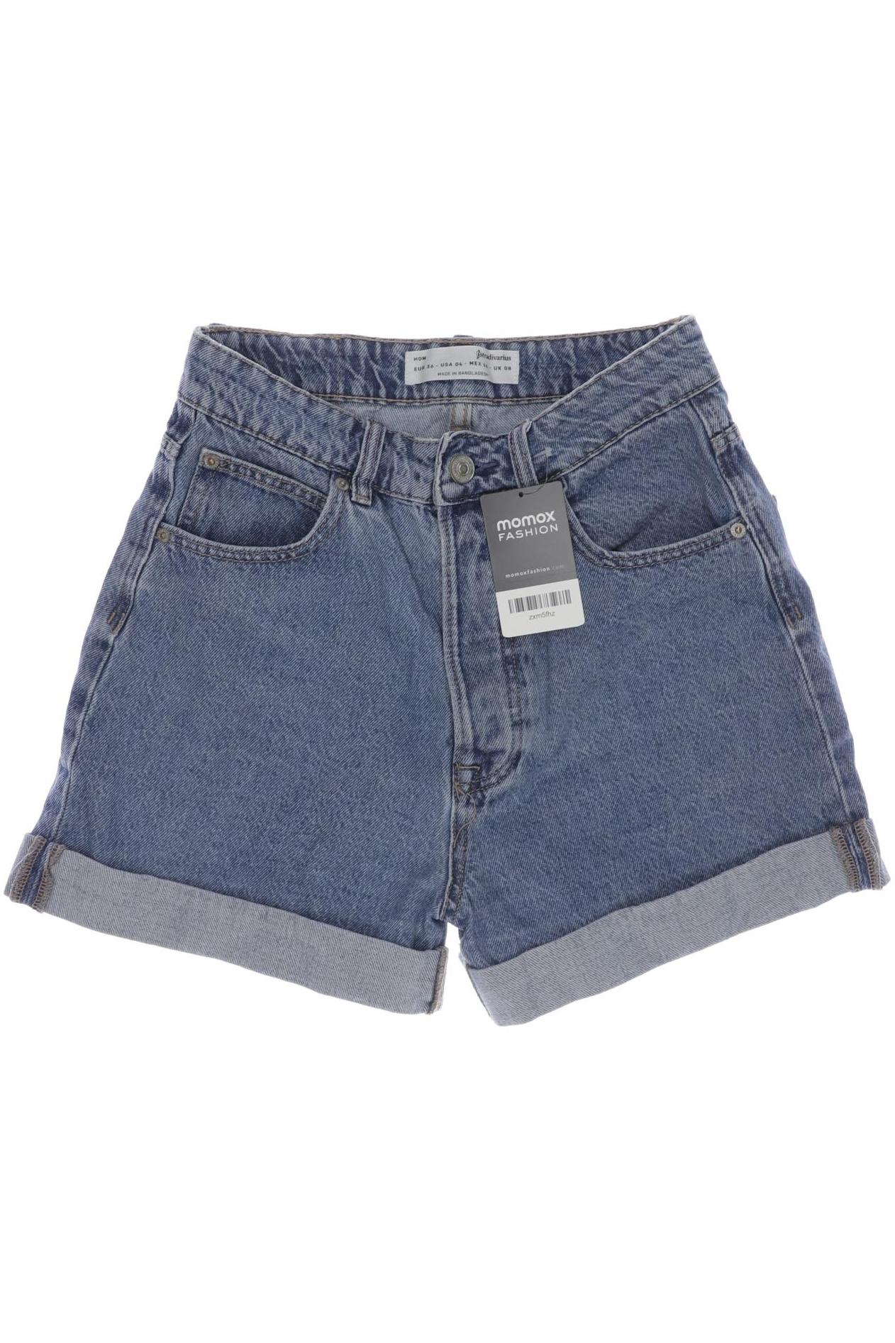 

Stradivarius Damen Shorts, blau, Gr. 36