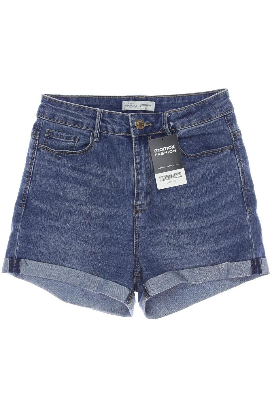 

Stradivarius Damen Shorts, blau, Gr. 34