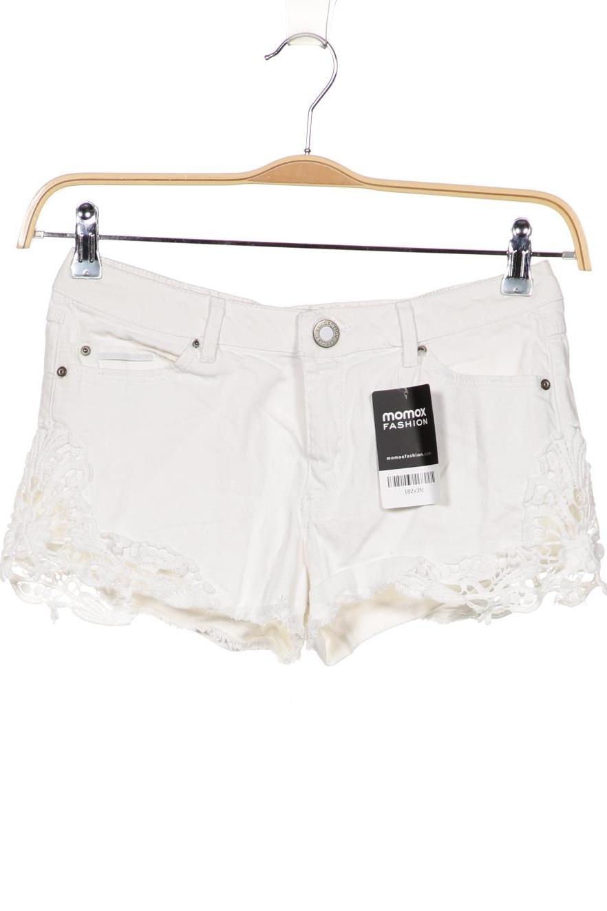 

Stradivarius Damen Shorts, weiß, Gr. 36