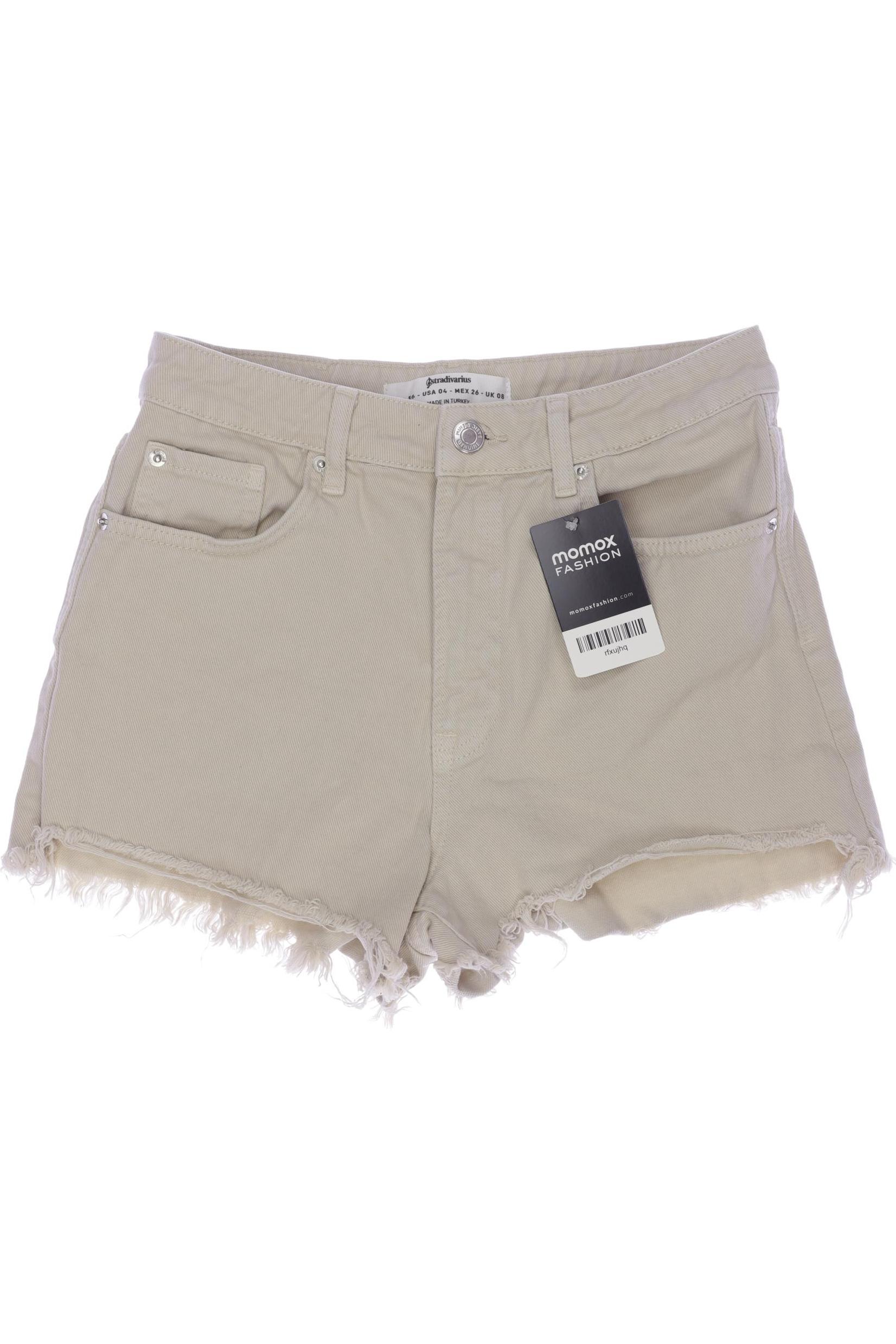 

Stradivarius Damen Shorts, beige, Gr. 36