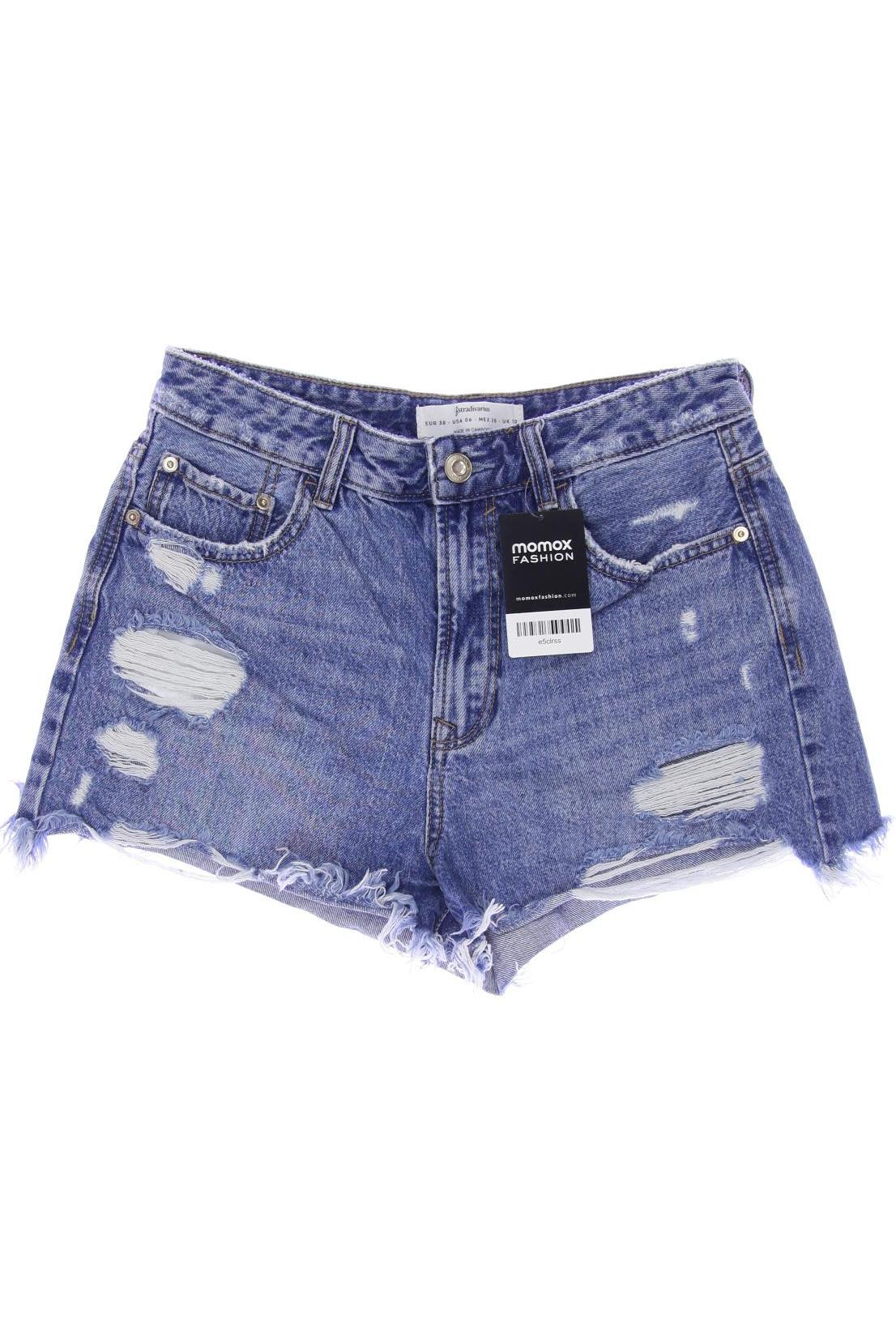 

Stradivarius Damen Shorts, blau, Gr. 38