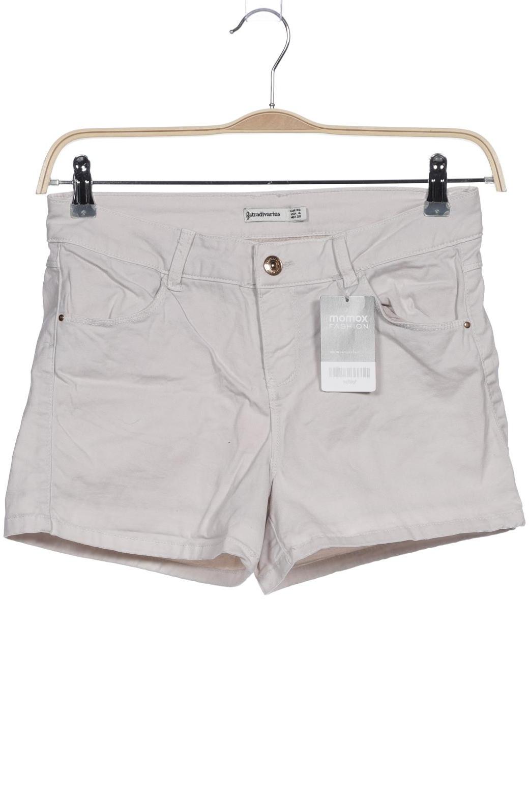 

Stradivarius Damen Shorts, cremeweiß, Gr. 36