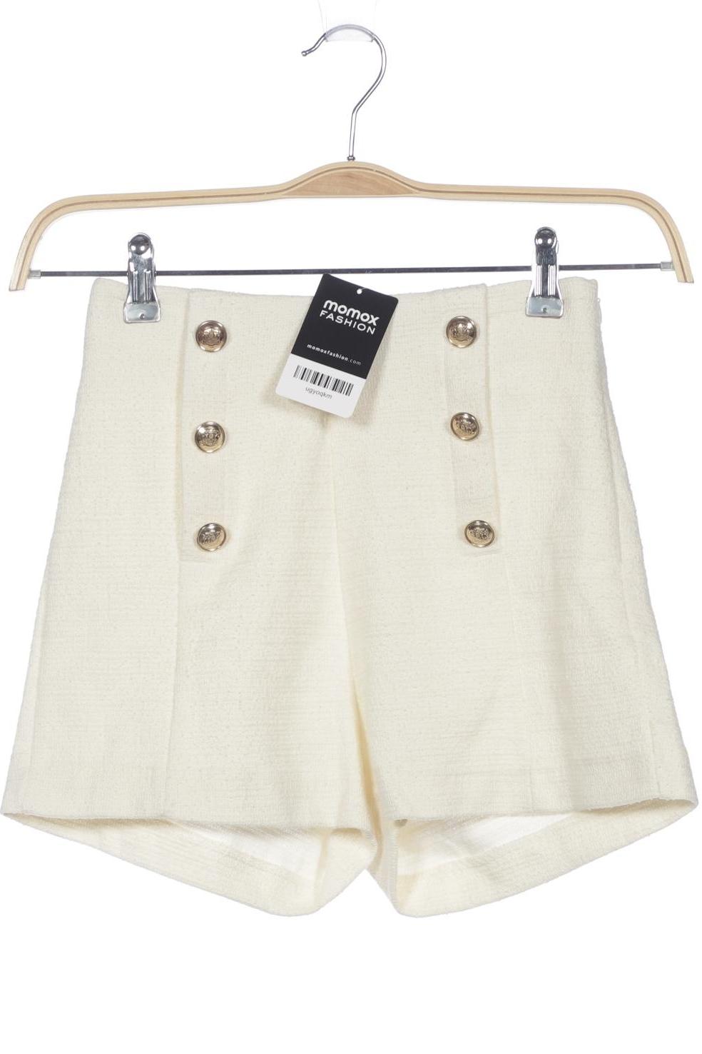 

Stradivarius Damen Shorts, cremeweiß, Gr. 34
