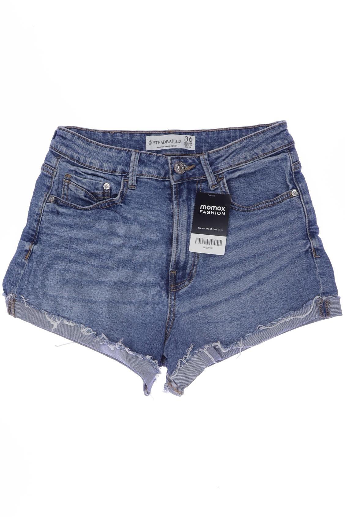 

Stradivarius Damen Shorts, blau, Gr. 36