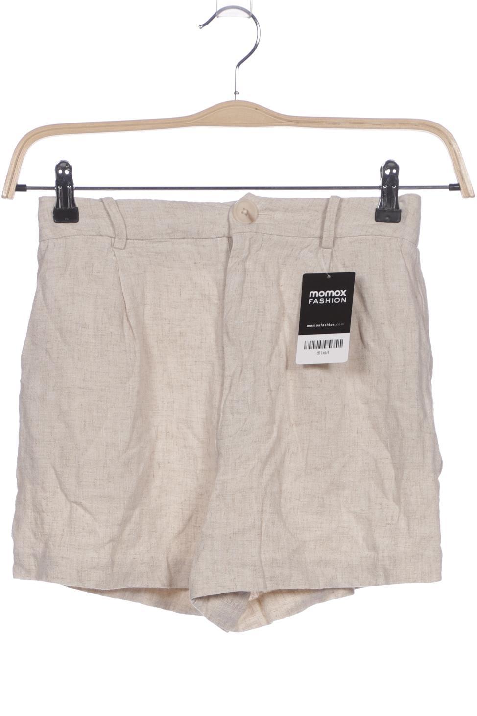 

Stradivarius Damen Shorts, cremeweiß, Gr. 36