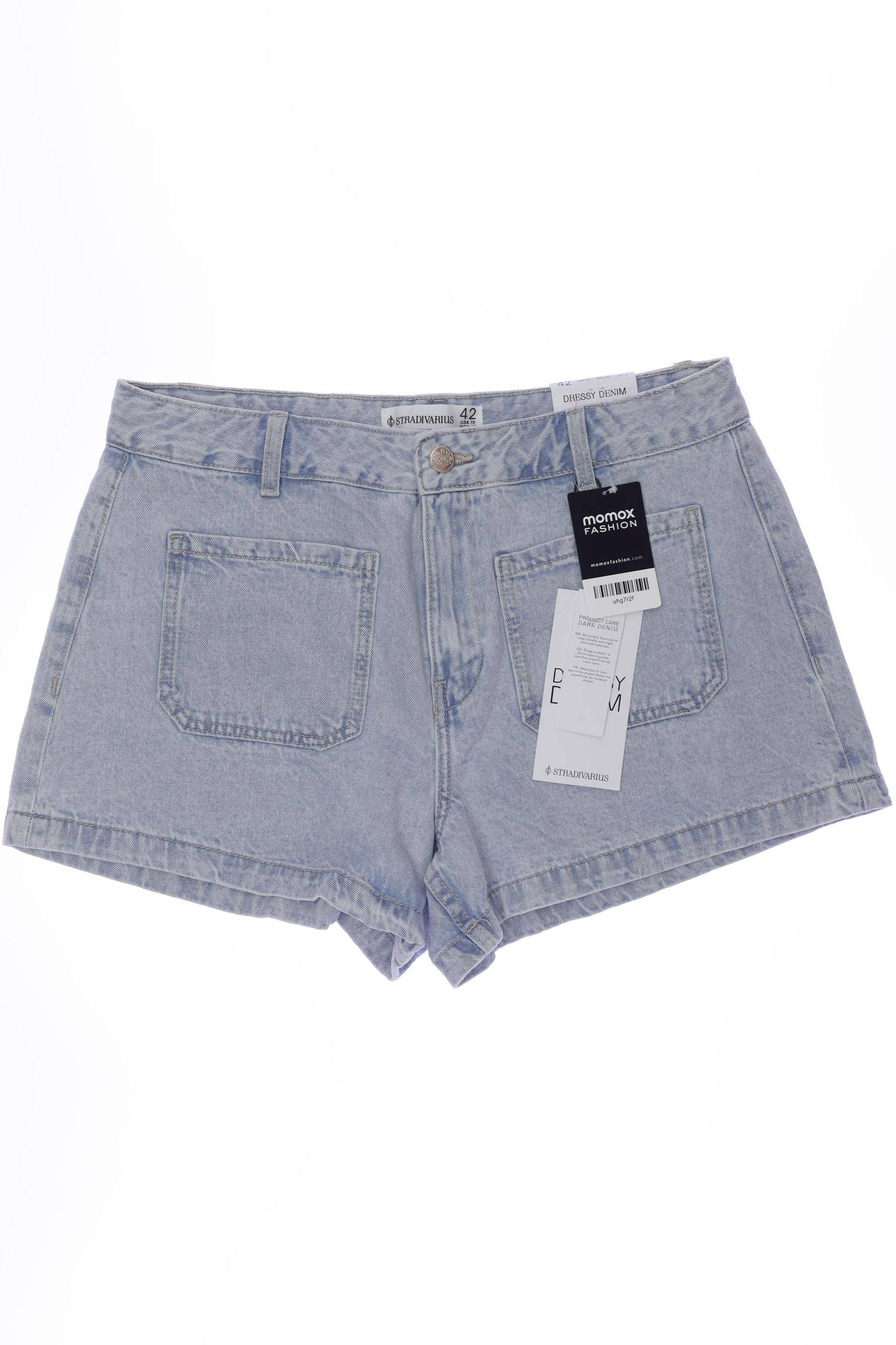 

Stradivarius Damen Shorts, hellblau, Gr. 42