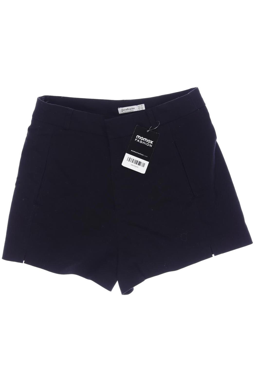 

Stradivarius Damen Shorts, schwarz, Gr. 36