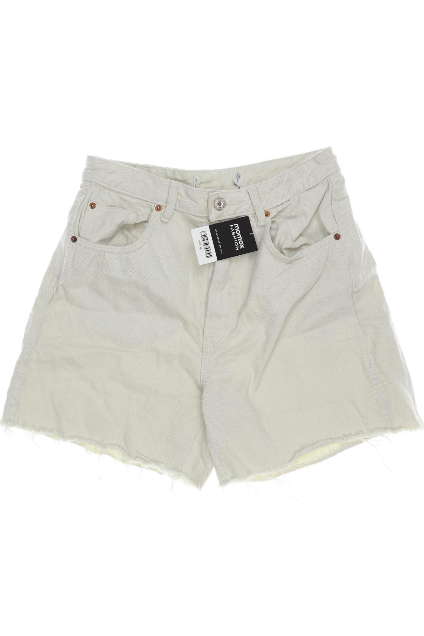 

Stradivarius Damen Shorts, cremeweiß, Gr. 27