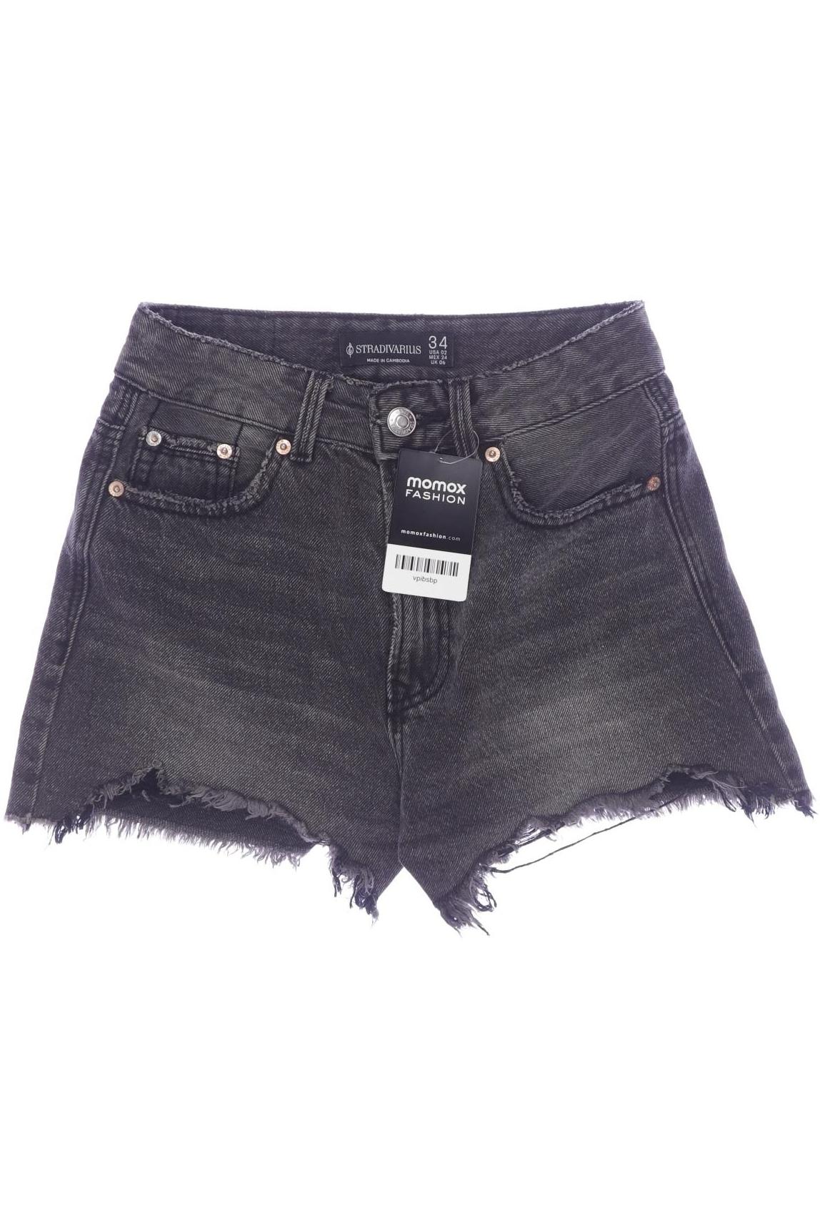 

Stradivarius Damen Shorts, grau, Gr. 34
