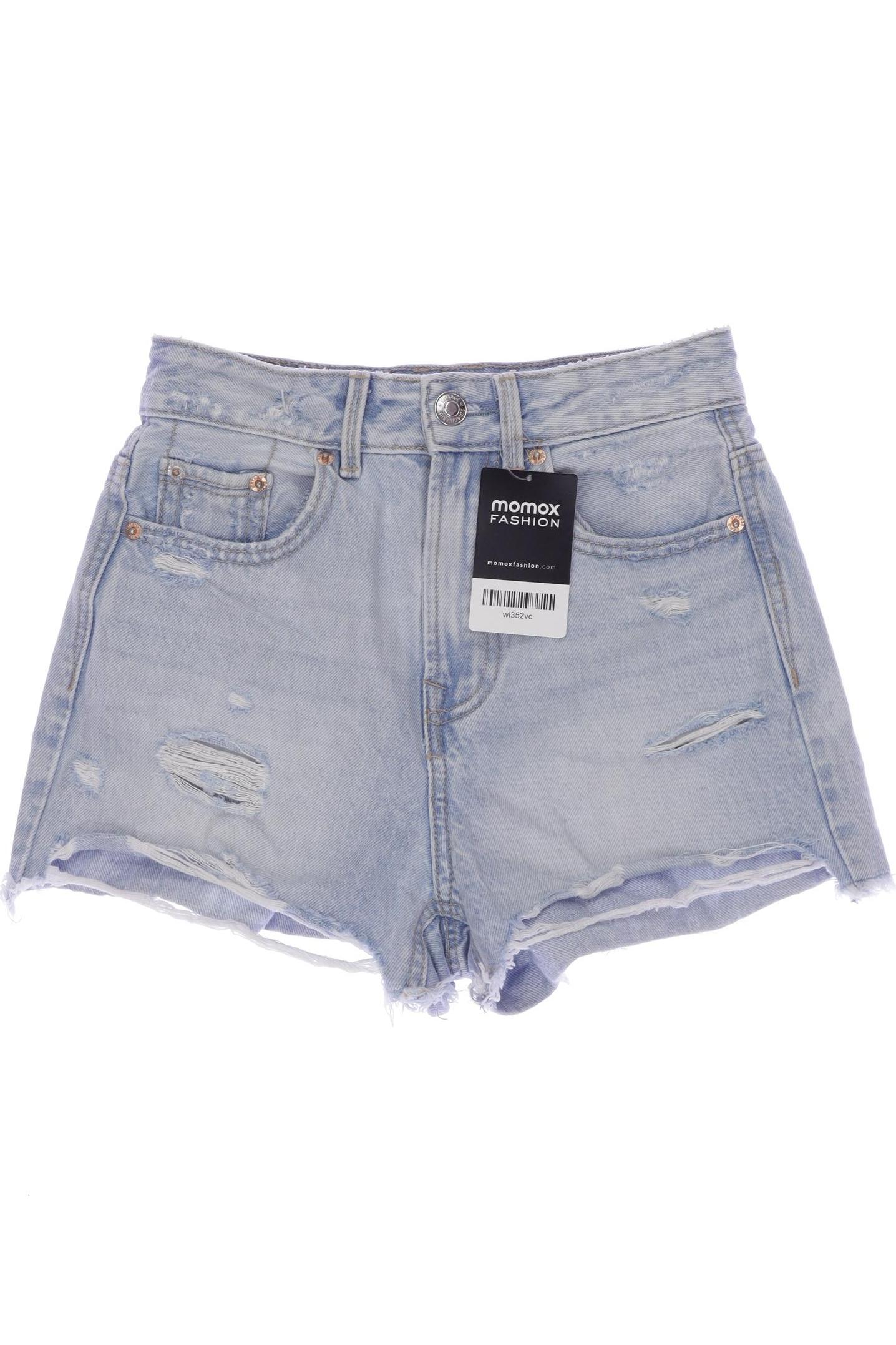 

Stradivarius Damen Shorts, hellblau, Gr. 32