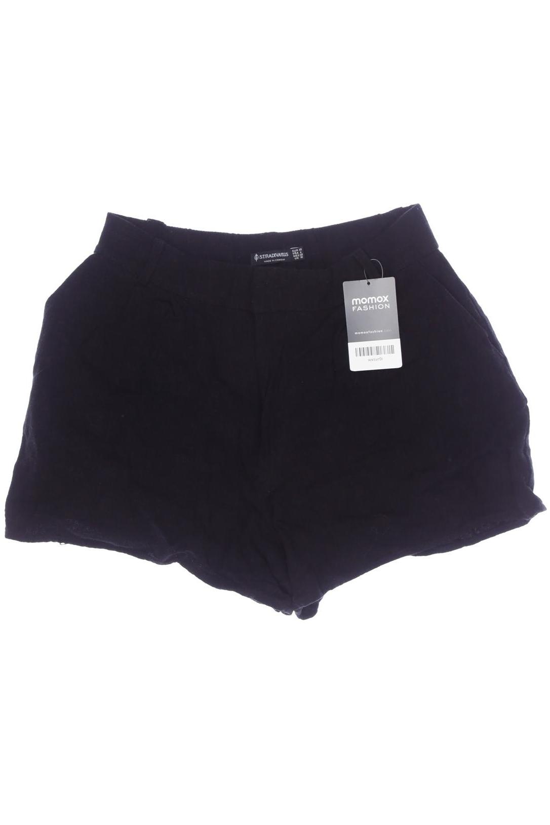 

Stradivarius Damen Shorts, schwarz, Gr. 38