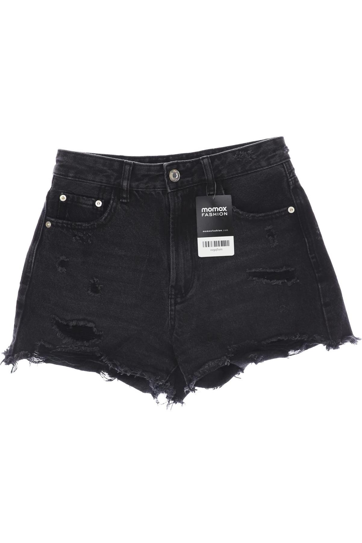 

Stradivarius Damen Shorts, schwarz, Gr. 34