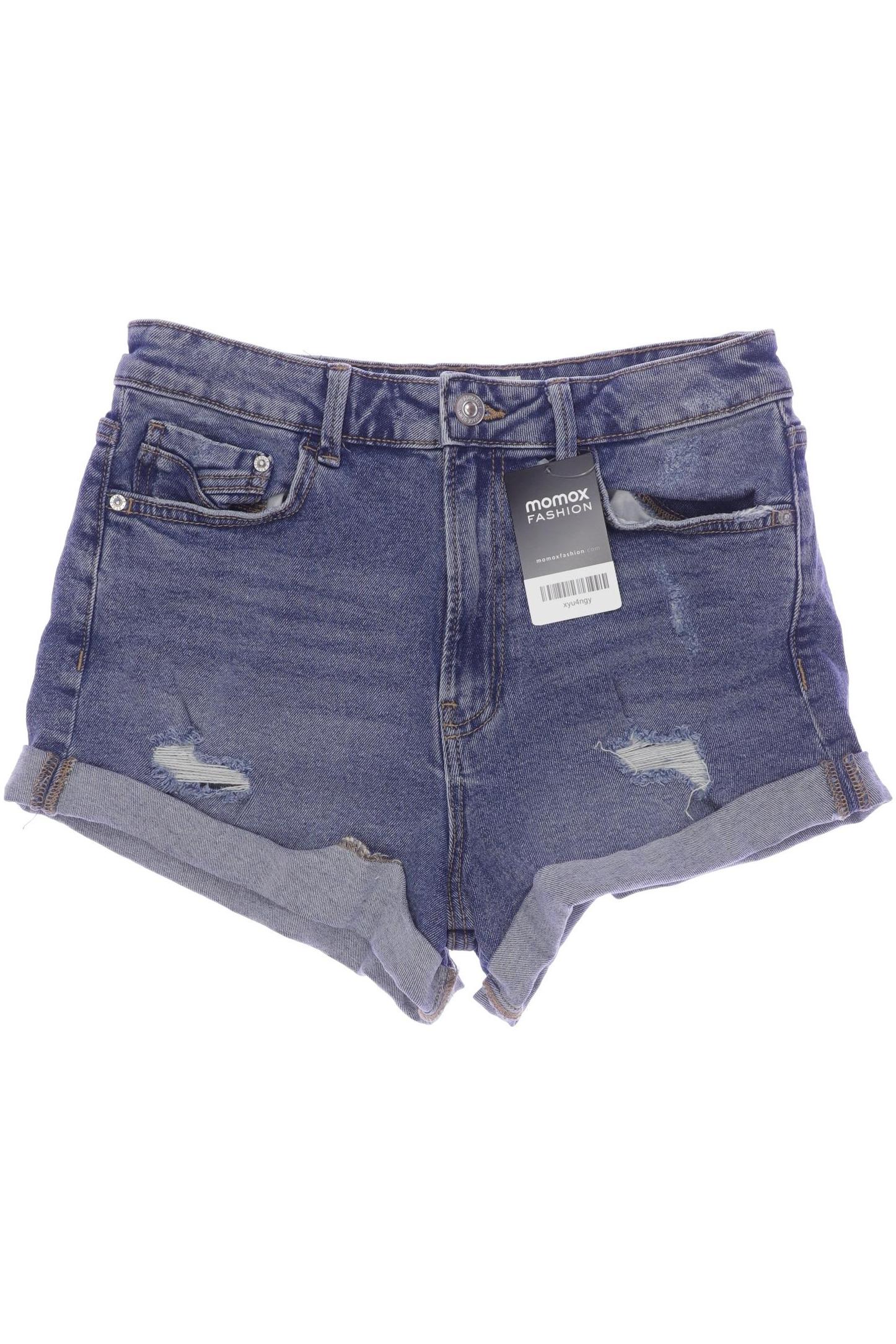 

Stradivarius Damen Shorts, blau, Gr. 40