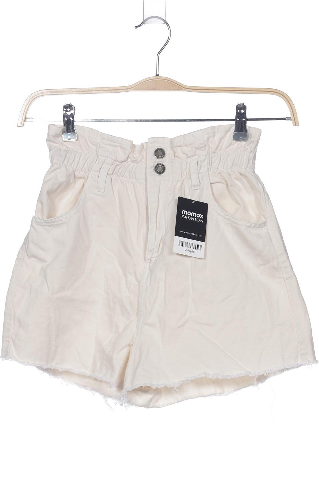 

Stradivarius Damen Shorts, cremeweiß, Gr. 36