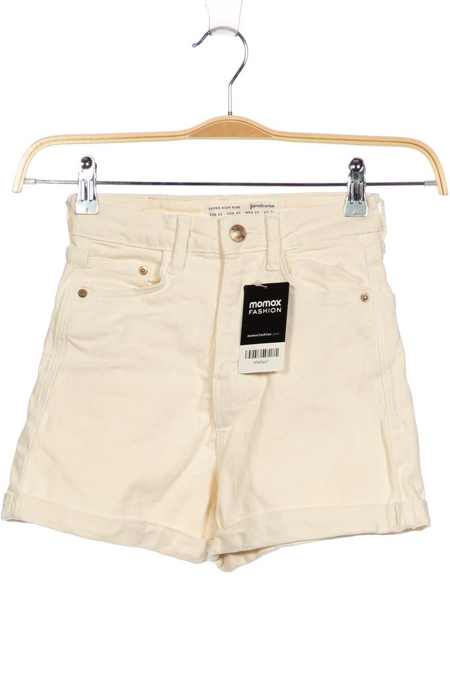 

Stradivarius Damen Shorts, cremeweiß, Gr. 32