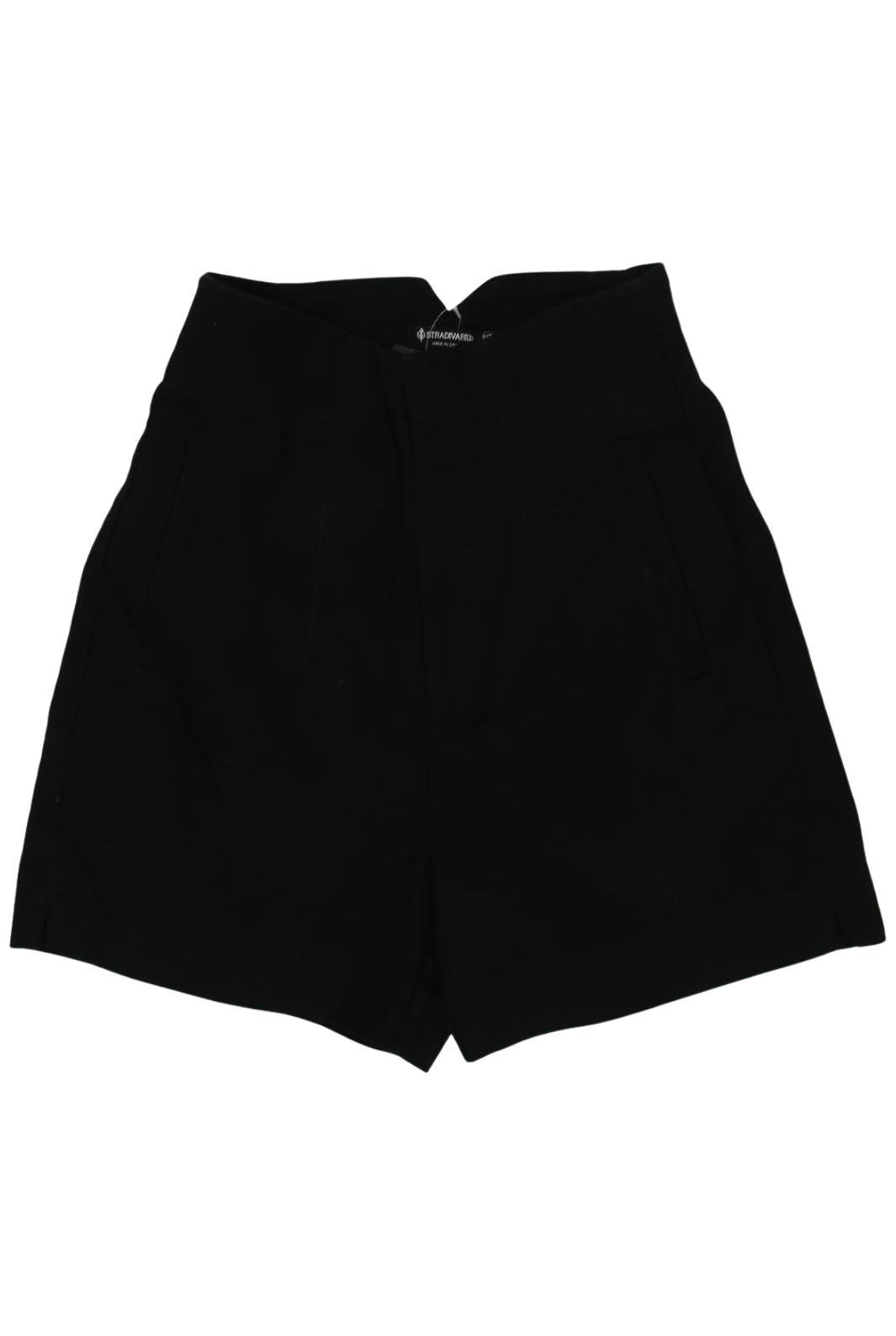 

Stradivarius Damen Shorts, schwarz, Gr. 32
