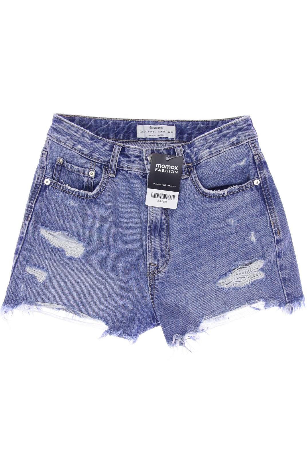 

Stradivarius Damen Shorts, blau
