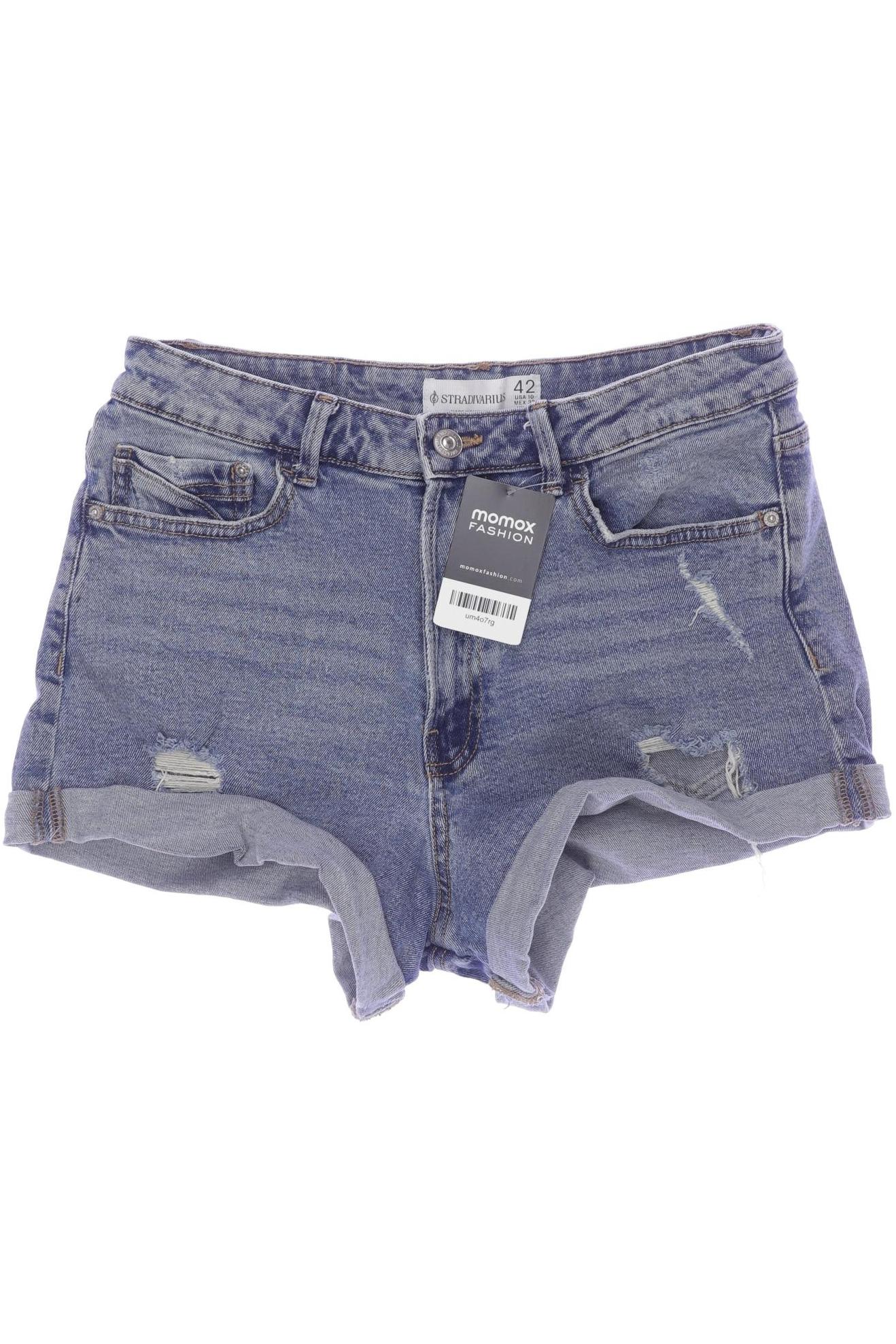 

Stradivarius Damen Shorts, blau, Gr. 42